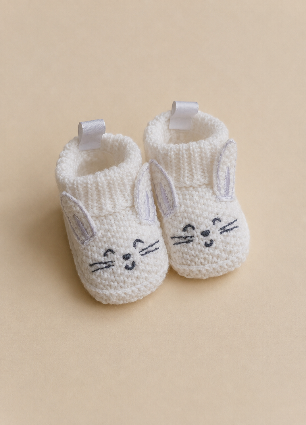 Bunny Knit Booties