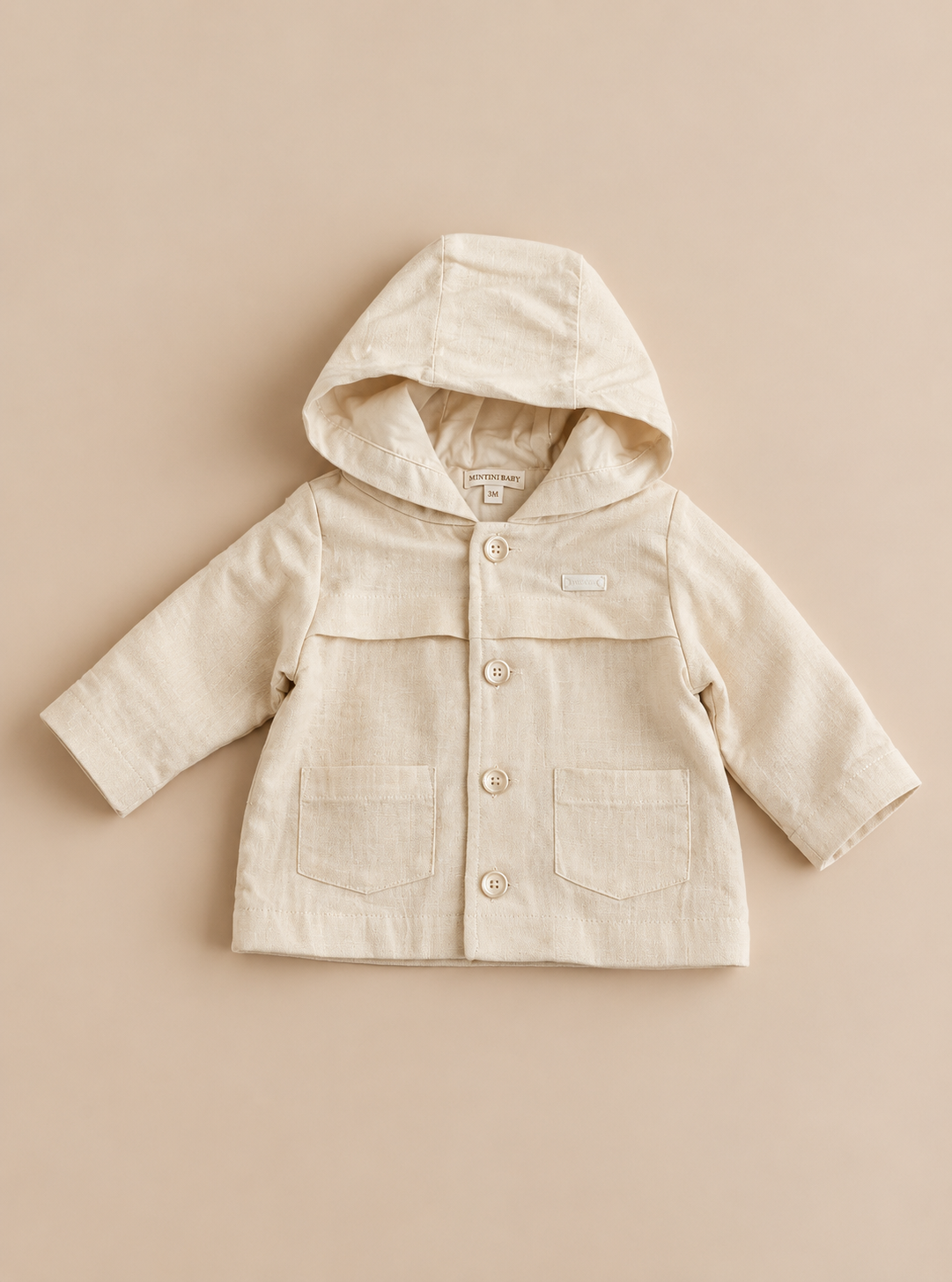 Linen Hooded Jacket