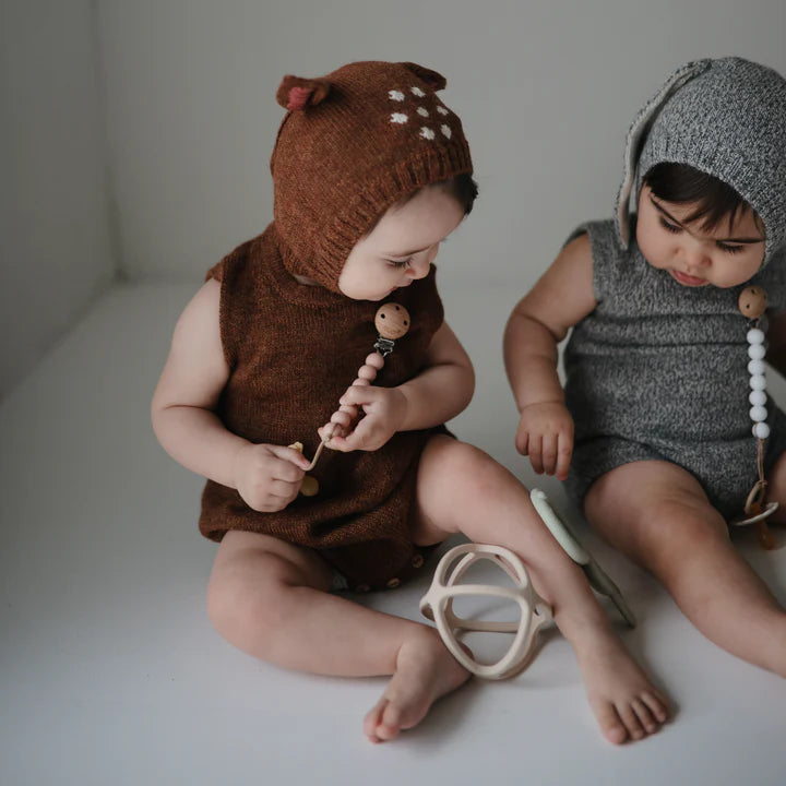 Ball Teether - Dove Gray