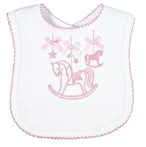 Rocking Horse Velcro bib