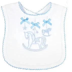 Rocking Horse Velcro bib