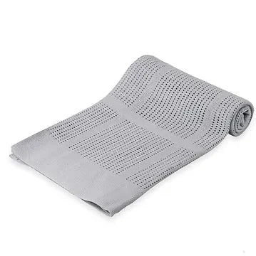Cellular cotton blankets