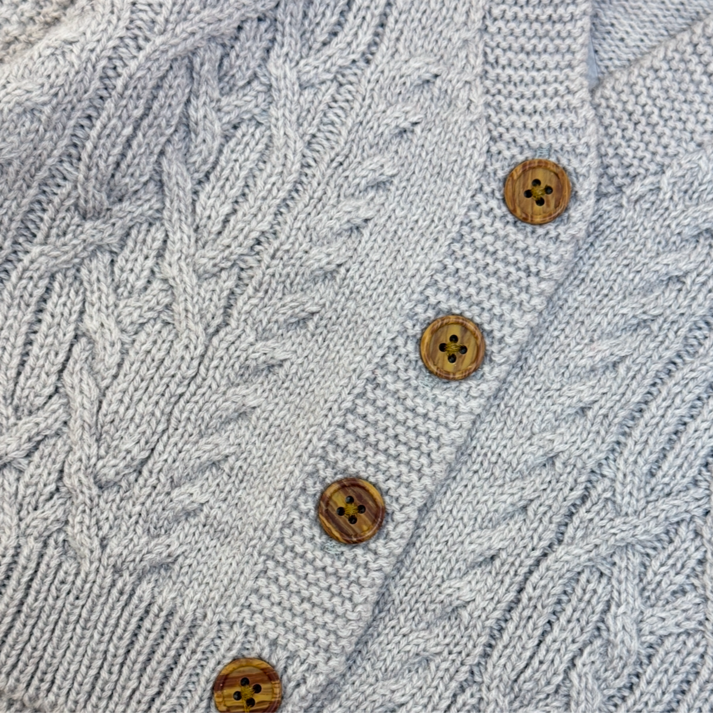 V-Neck Knitted Cardigan