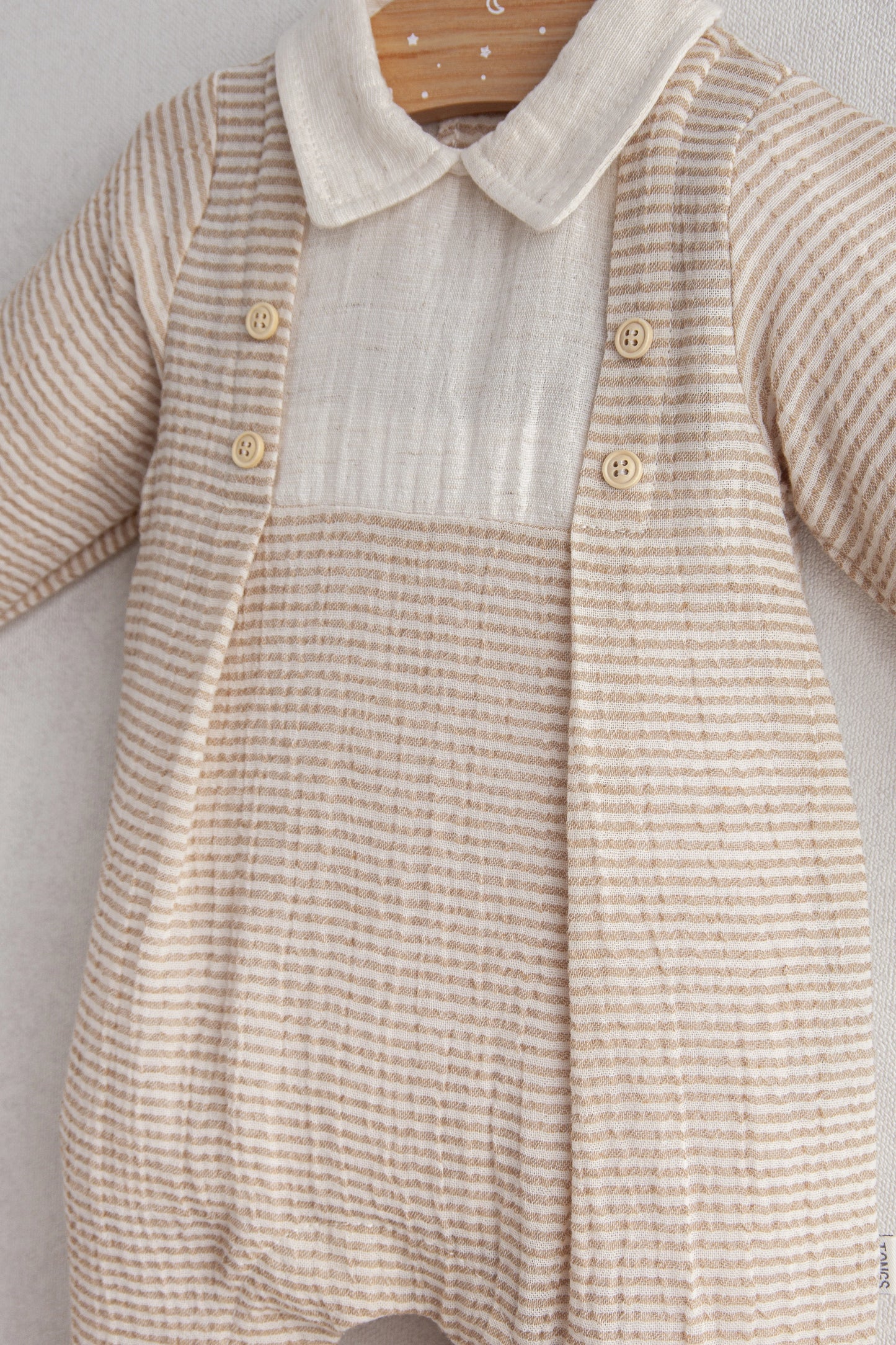 Little Sailor Pinstripe Romper