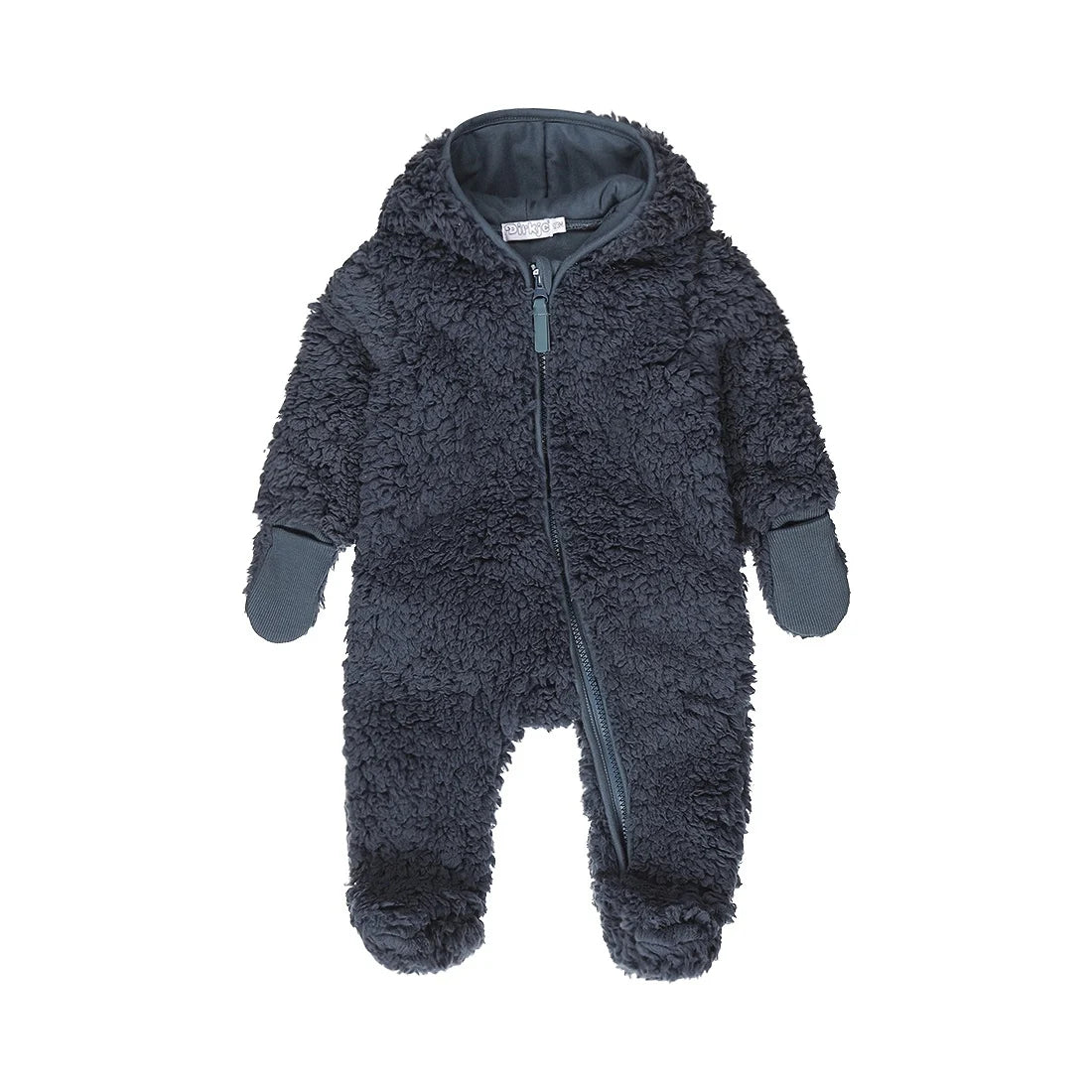 Navy Teddy Pramsuit