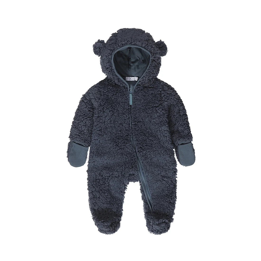 Navy Teddy Pramsuit