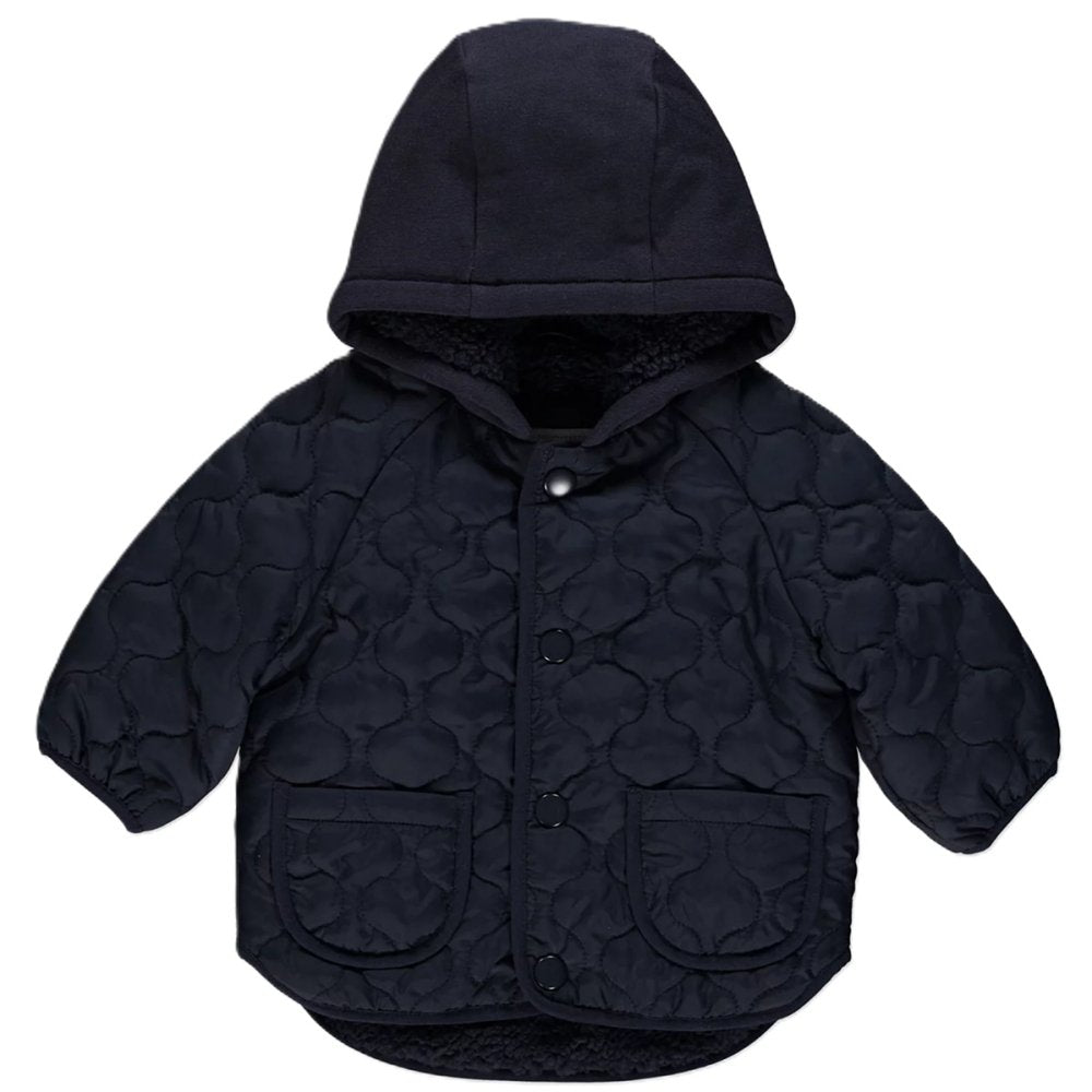 Quilted Hooded Jacket