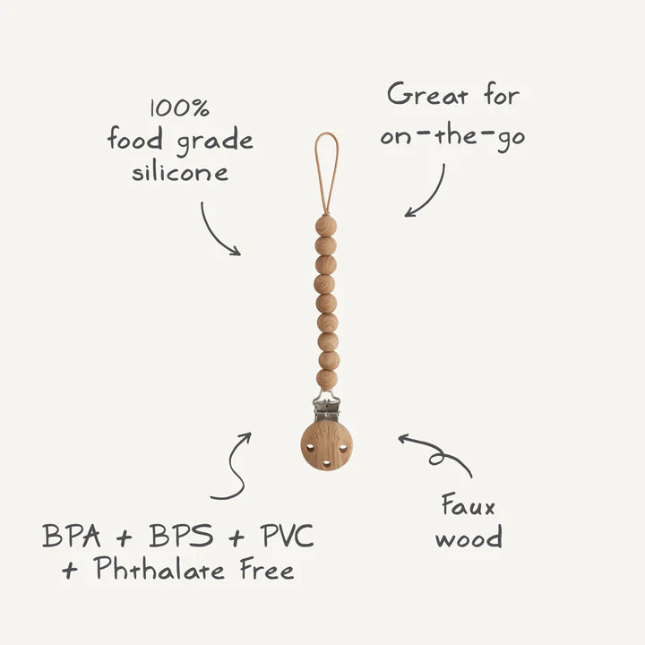 Hera Silicone Pacifier Clip