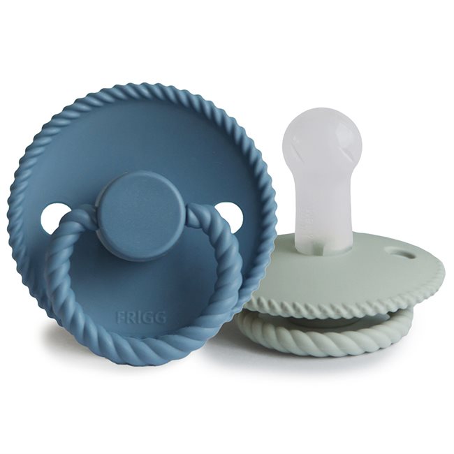 FRIGG Rope Silicone Pacifier 2-Pack