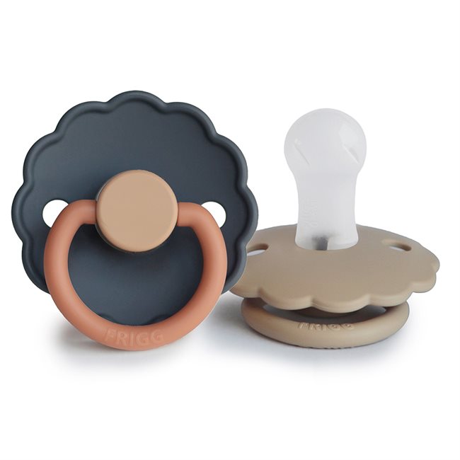 FRIGG Daisy Silicone Pacifier 2-Pack