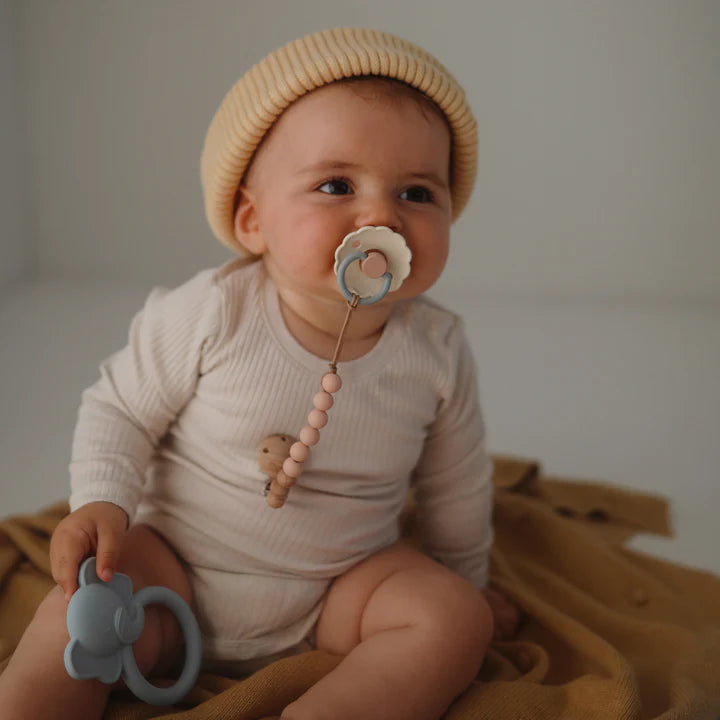 FRIGG Daisy Natural Rubber Pacifier 2-Pack