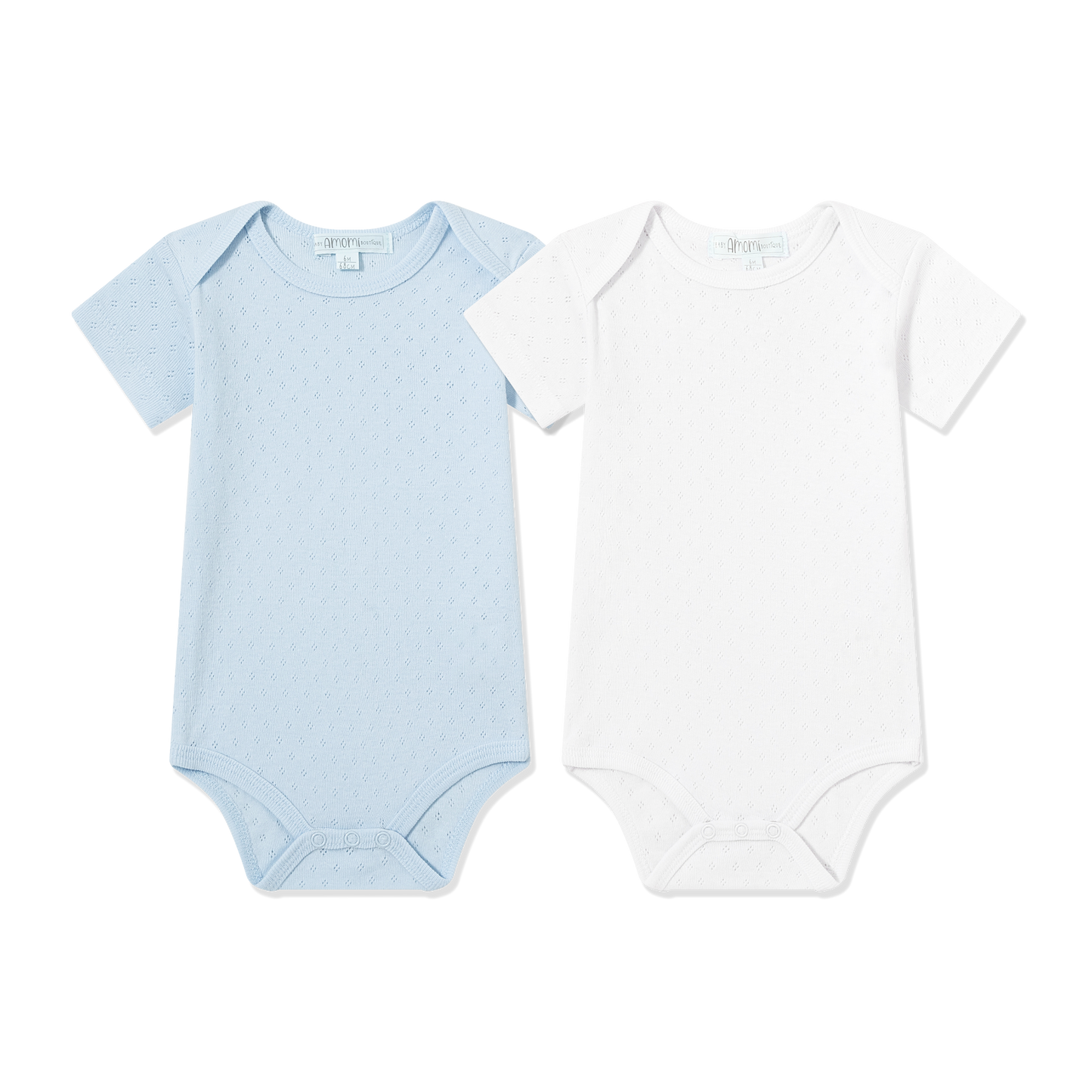 Scalloped Bodysuit 2 Pack