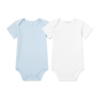 Scalloped Bodysuit 2 Pack