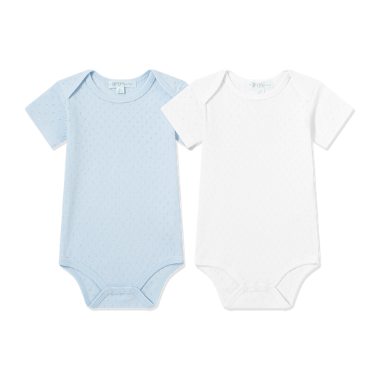 Scalloped Bodysuit 2 Pack