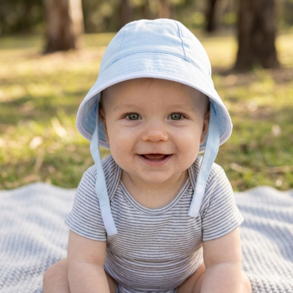 Beanie Hat with Chin Strap