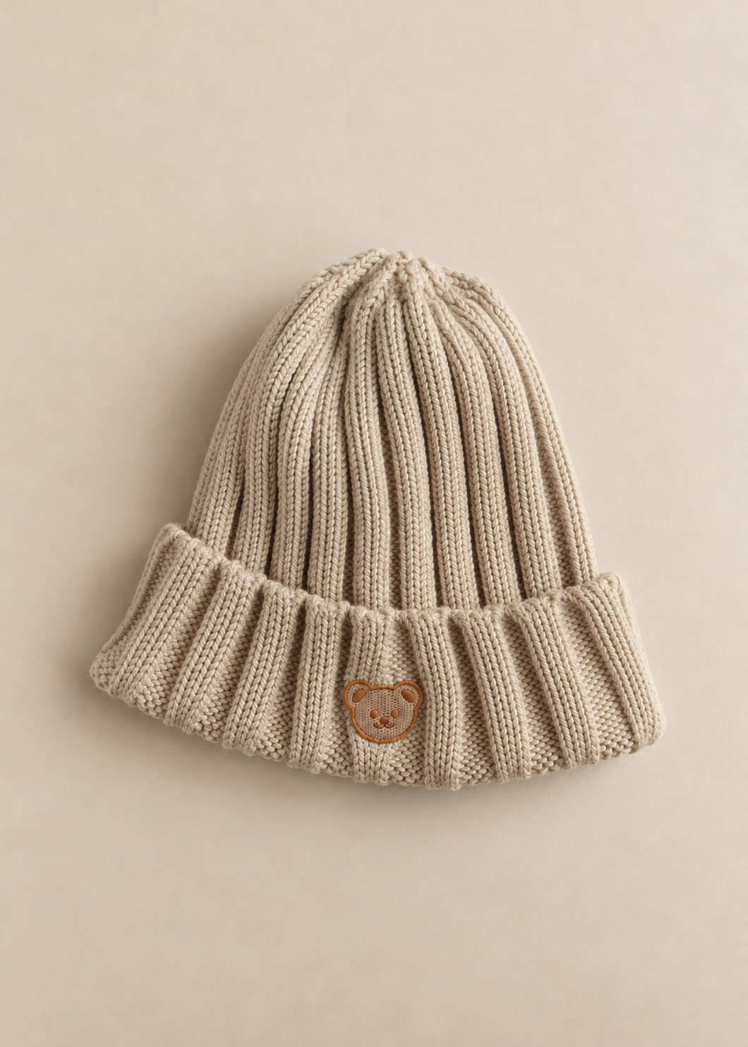 Knitted Bear Beanie Hats