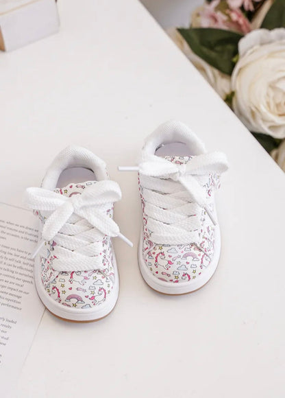 Unicorns & Rainbows Lace Sneakers