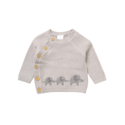 Elephants Knit Set