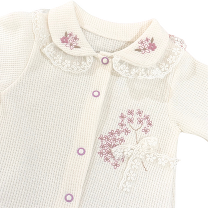 Sweet Clementine Vintage Sleepsuit