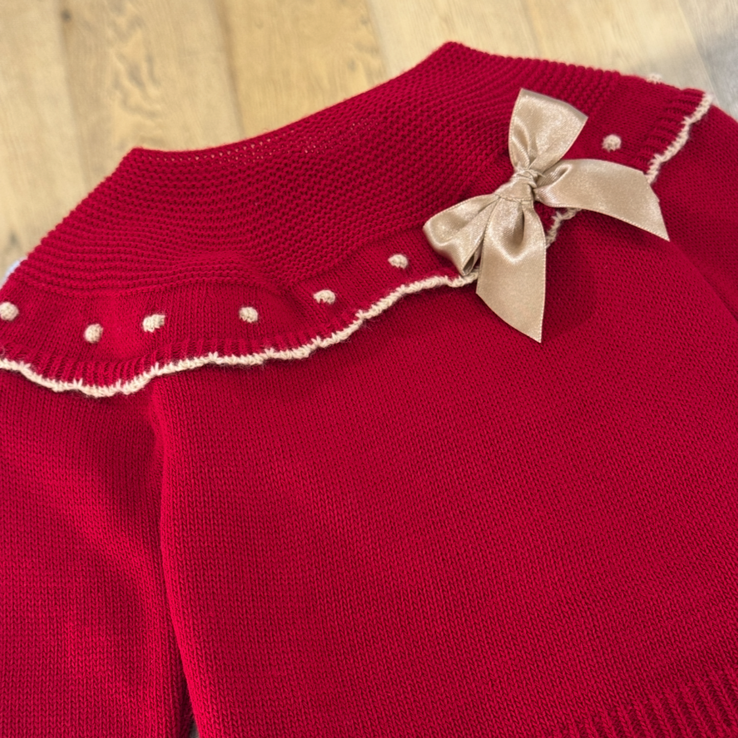 Merry Days Bow Knit Outfit