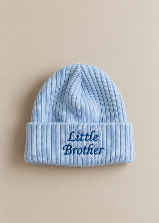 Little Brother Embroidered Beanie