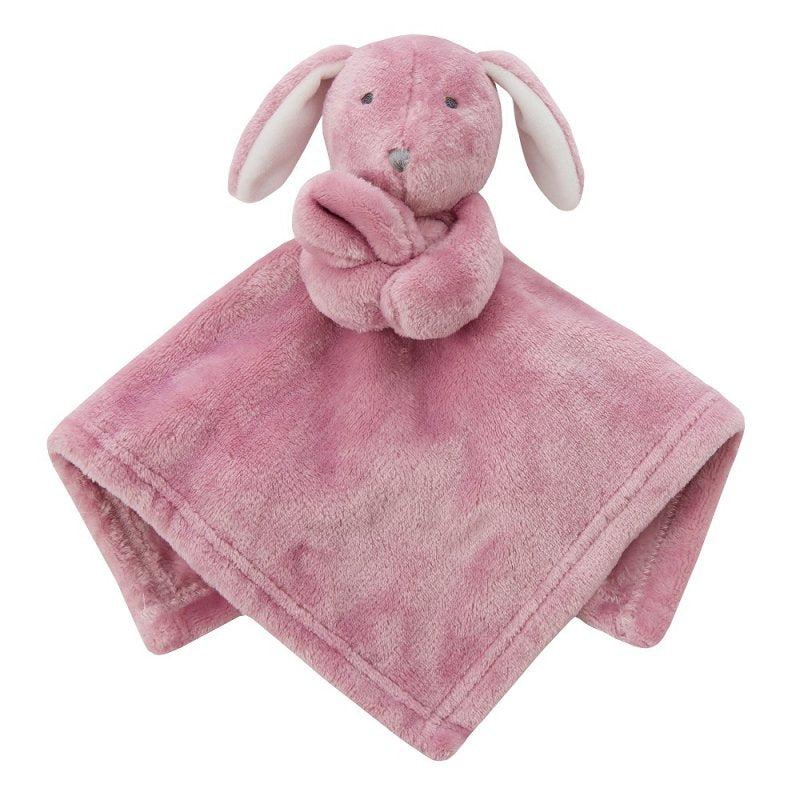 Dusty Pink Bunny Comforter