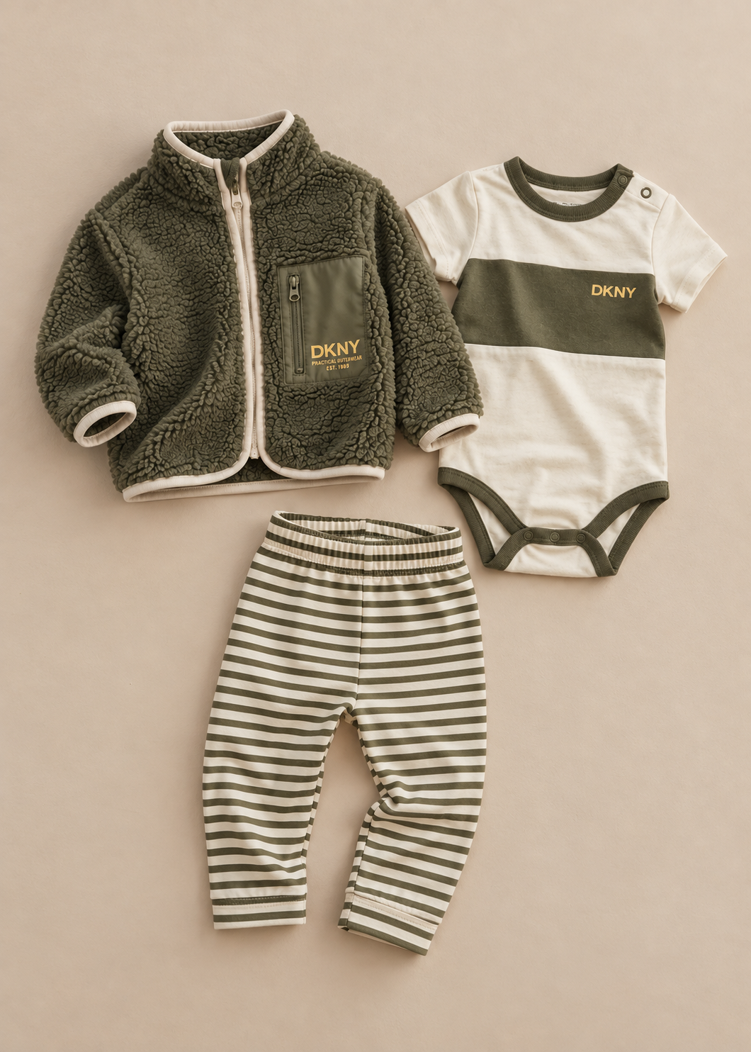 DKNY Fleece Outfit Set