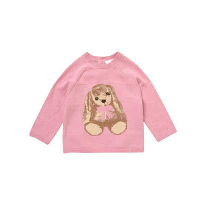 Bow Bunny Knit Set
