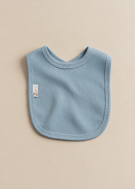 Ribbed Plain Velcro Bib