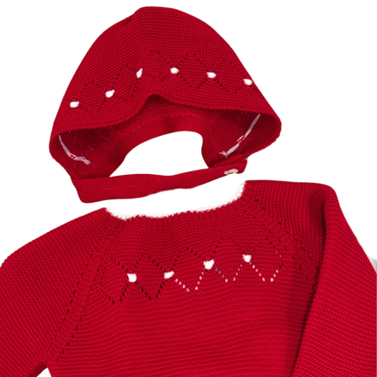 Santa's Little Helper Knit Outfit