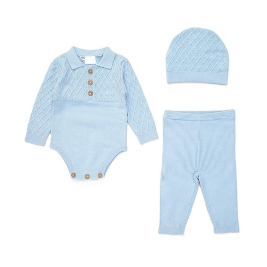 Honeycomb True Knit Cotton Set
