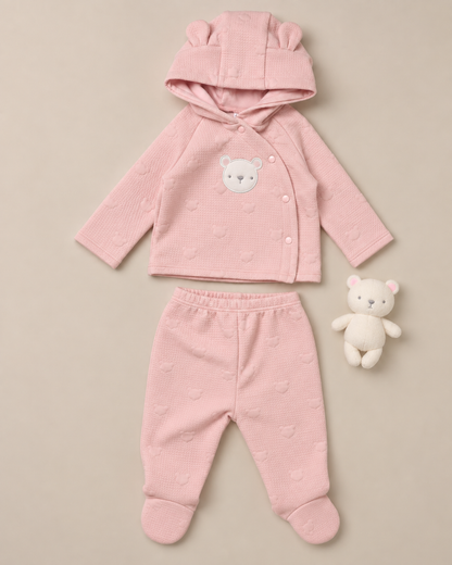 Snow Bear Quilted Set