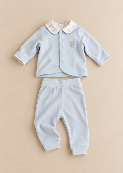 Waffle Teddy Bear Outfit 3PC Set