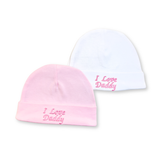 I Love Daddy Beanie Hats