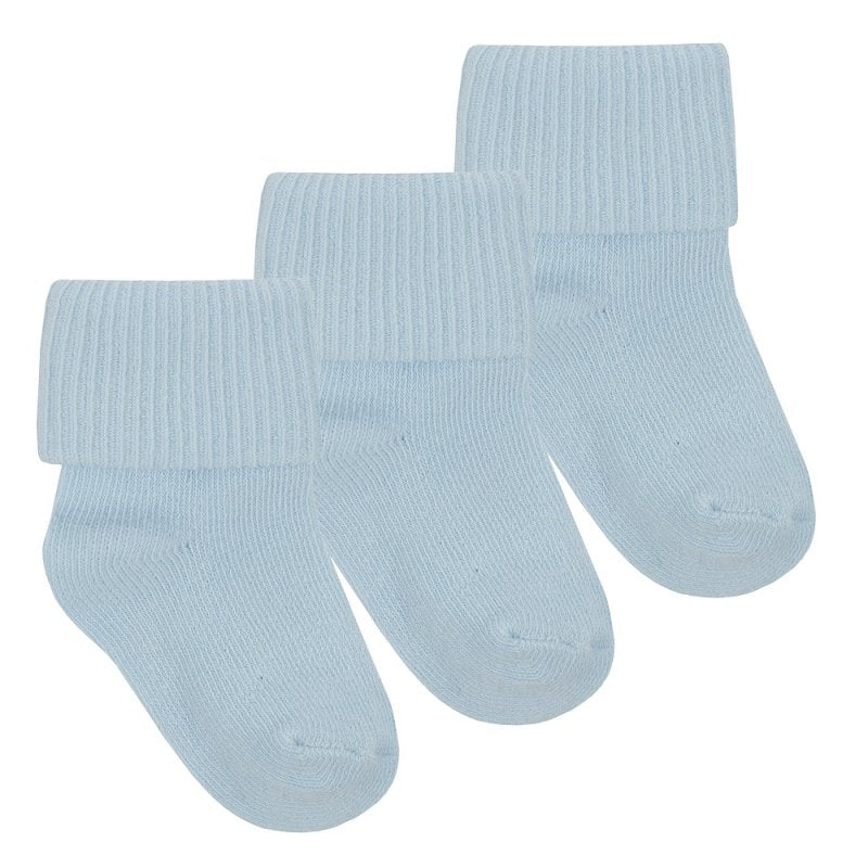 Plain TurnOver Socks 3 Pack
