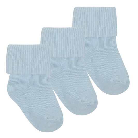 Plain TurnOver Socks 3 Pack