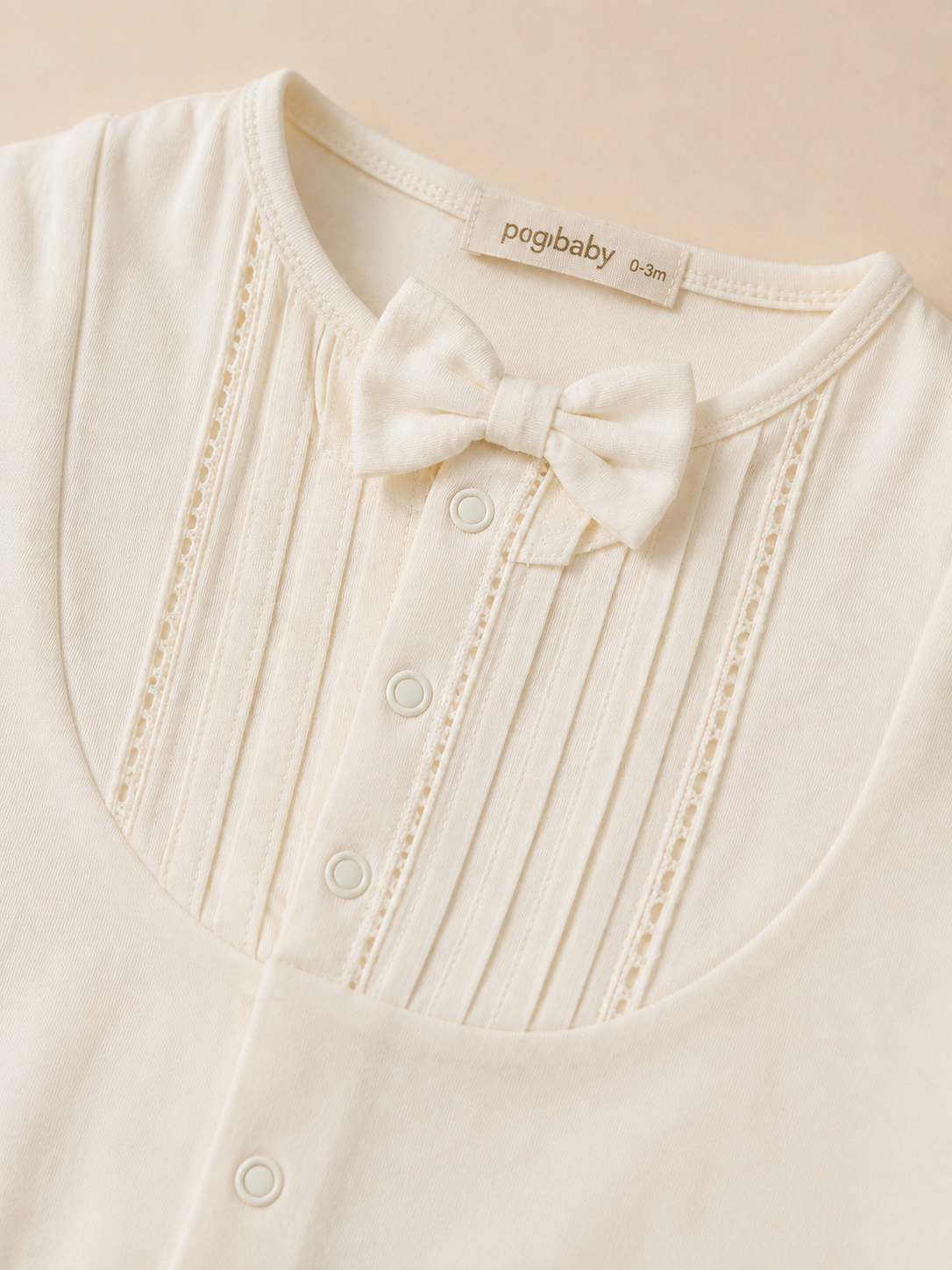 Bow Tie Elegance Romper
