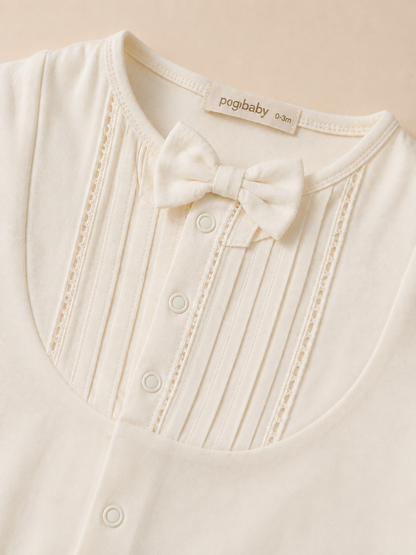 Bow Tie Elegance Romper