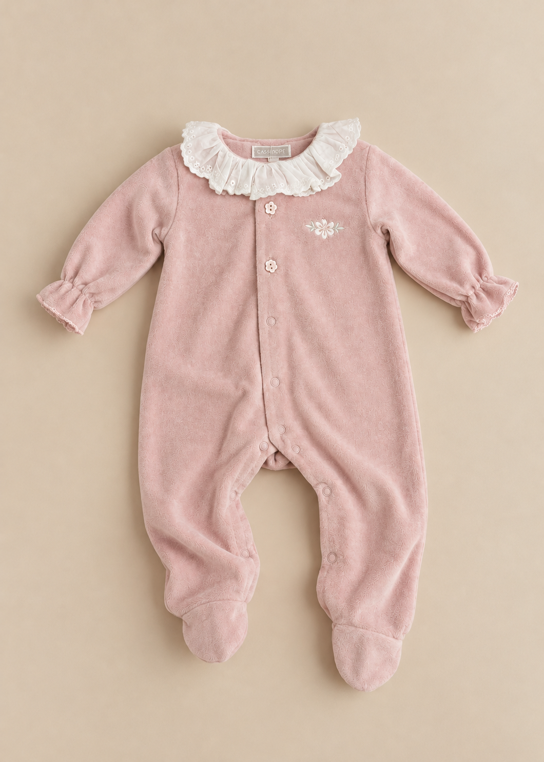 Frosted Daisy Velour All In One