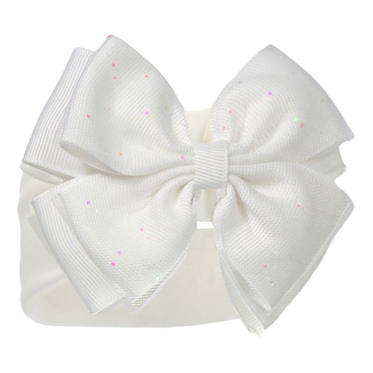 Glitter Bow Headband