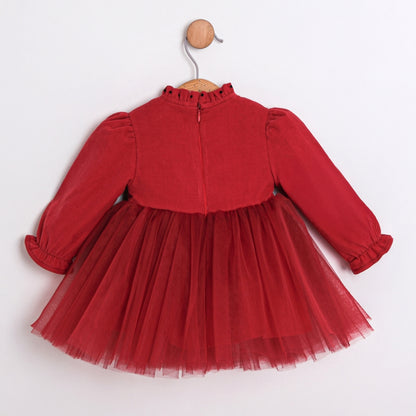 LadyBug Bow Tulle Dress