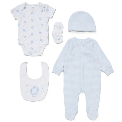 Ribbed Velour 5PC Set