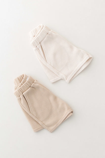 Waffle Bear 2 Piece T-Shirt & Shorts Set