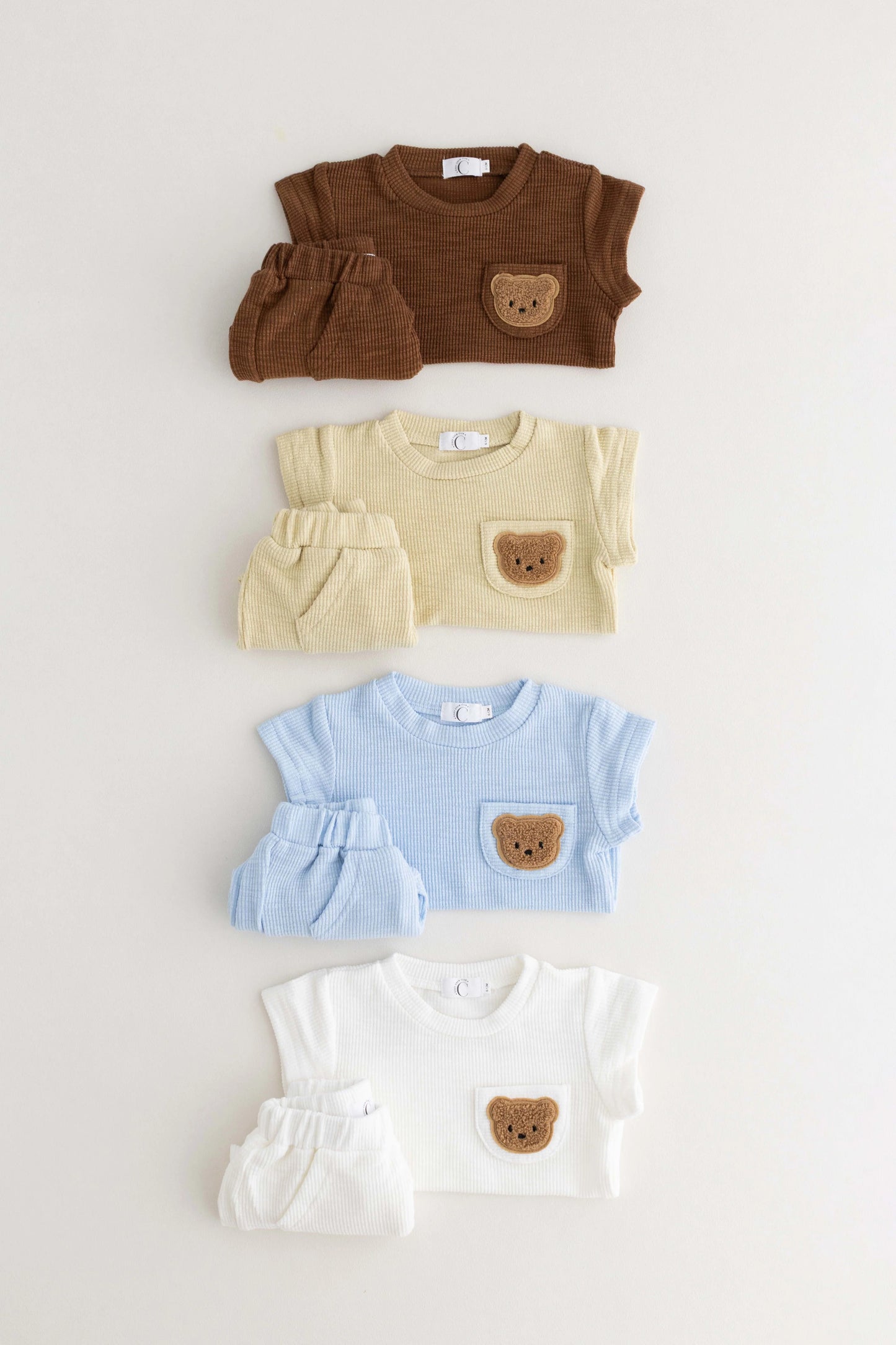 The Coloured Bear 2 Piece T-Shirt & Shorts Set