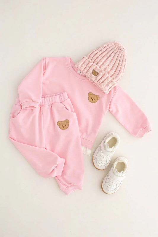 The Pink Bear Colour Tracksuit