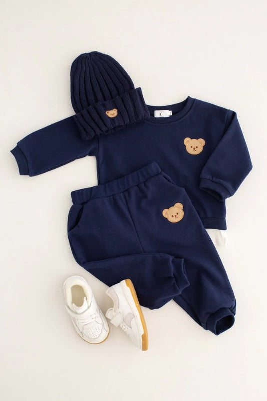 The Navy Bear Colour Tracksuit