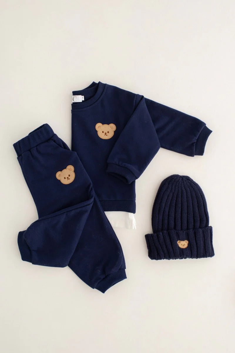 The Navy Bear Colour Tracksuit