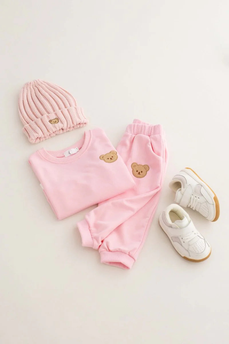 The Pink Bear Colour Tracksuit