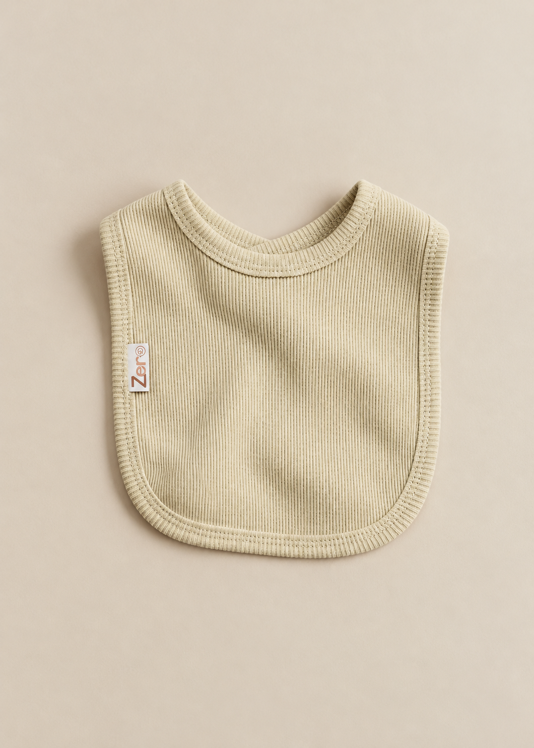 Ribbed Plain Velcro Bib