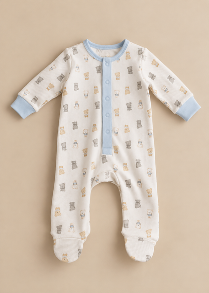 Waffle Teddy Bear All in One 3PC Set